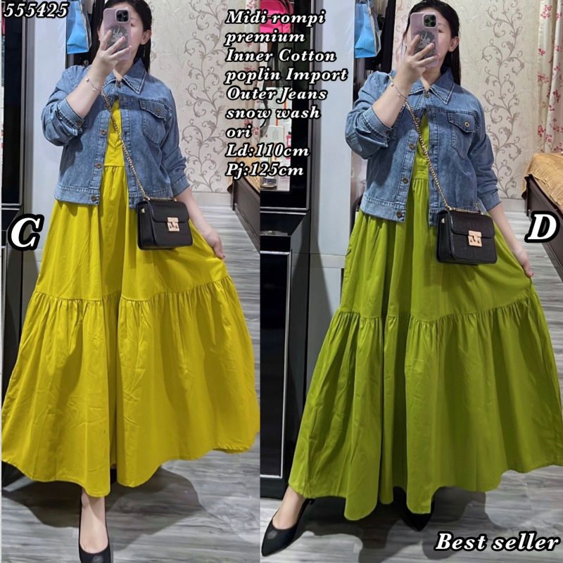 MIDI ROMPI SET WANITA