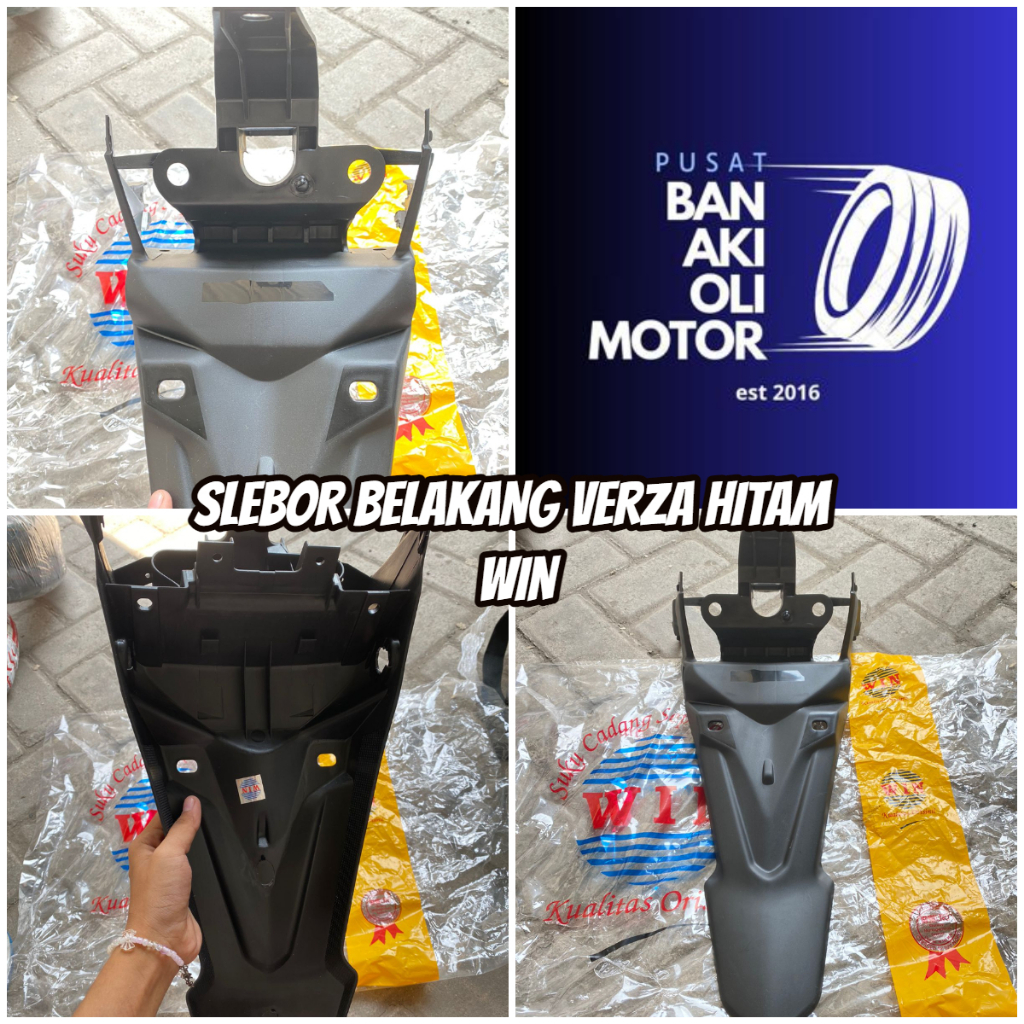 SLEBOR /SPAKBOR BELAKANG VERZA HITAM MERK WIN || SPAKBOR BELAKANG VERZA HITAM MERK WIN