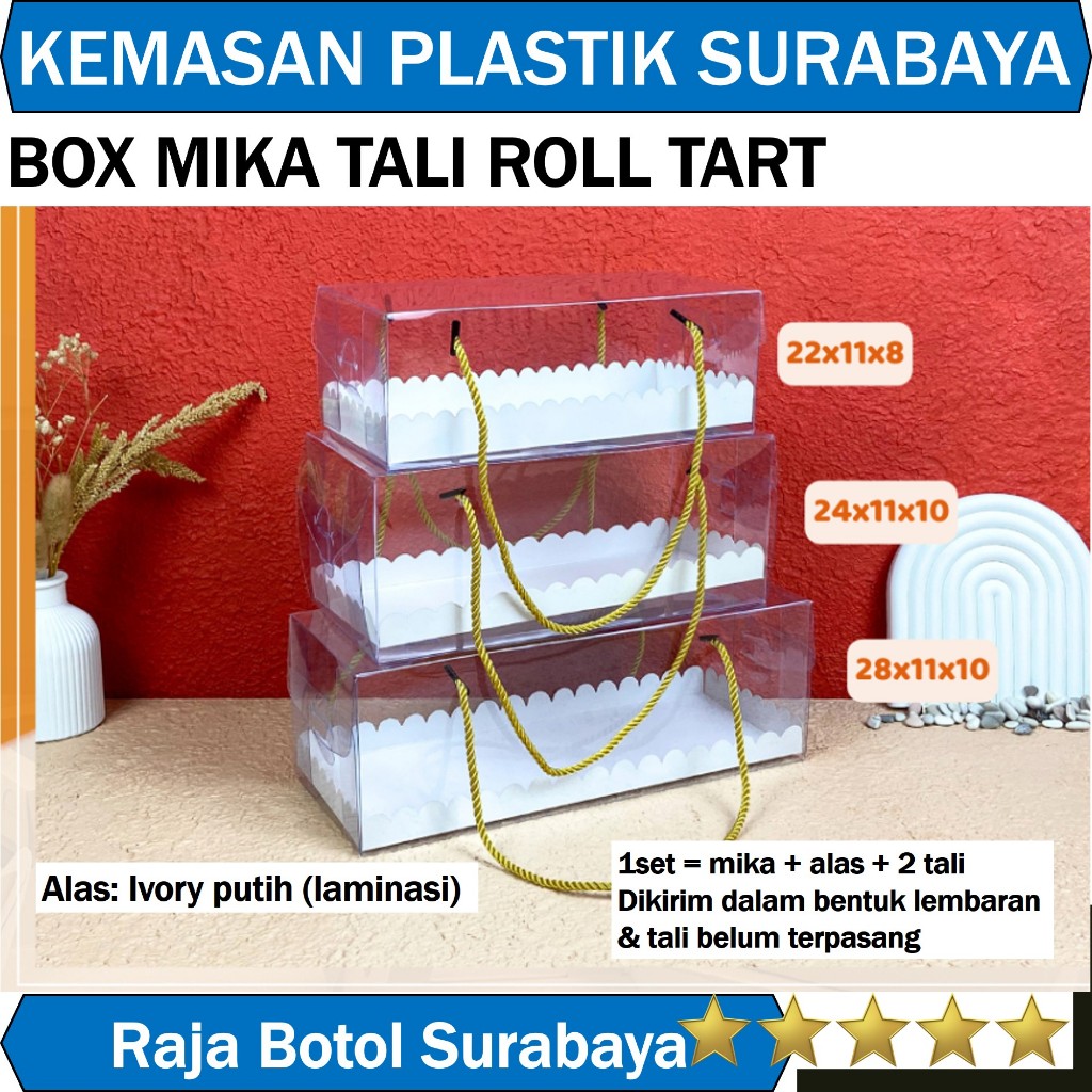

Box Mika Tali Jinjing Transparan 22x11 / 24x11 / 28x11