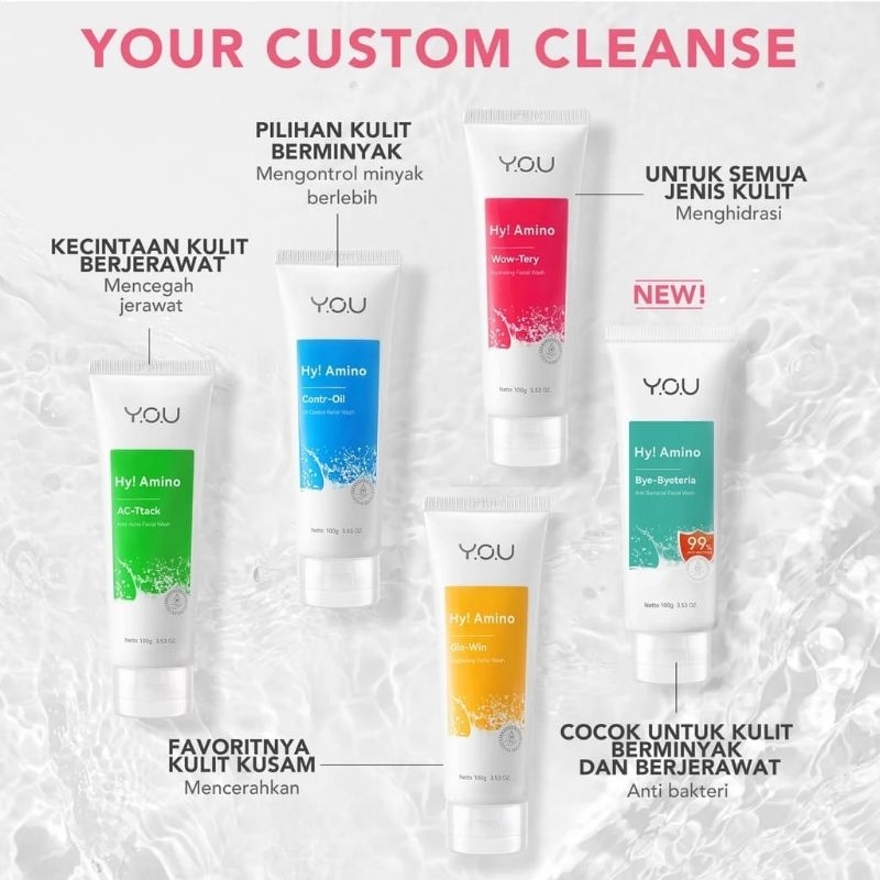 [ORIGINAL] YOU Facial Wash | sabun muka
