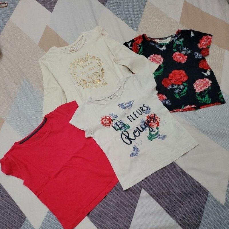 PRELOVED KAOS ANAK Hnm & Zara