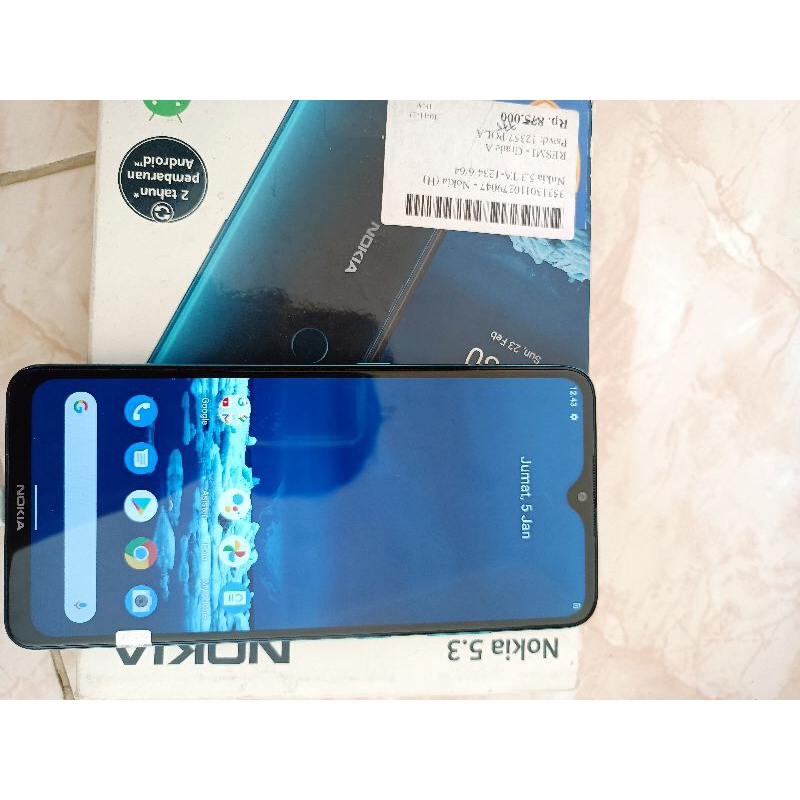 NOKIA 5,3 NO MINUS Second Original