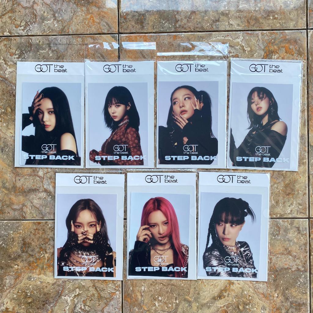 GOT The Beat Girls On Step Back MD Postcard & Hologram Photocard Set (Sealed/Segel) Karina Winter We