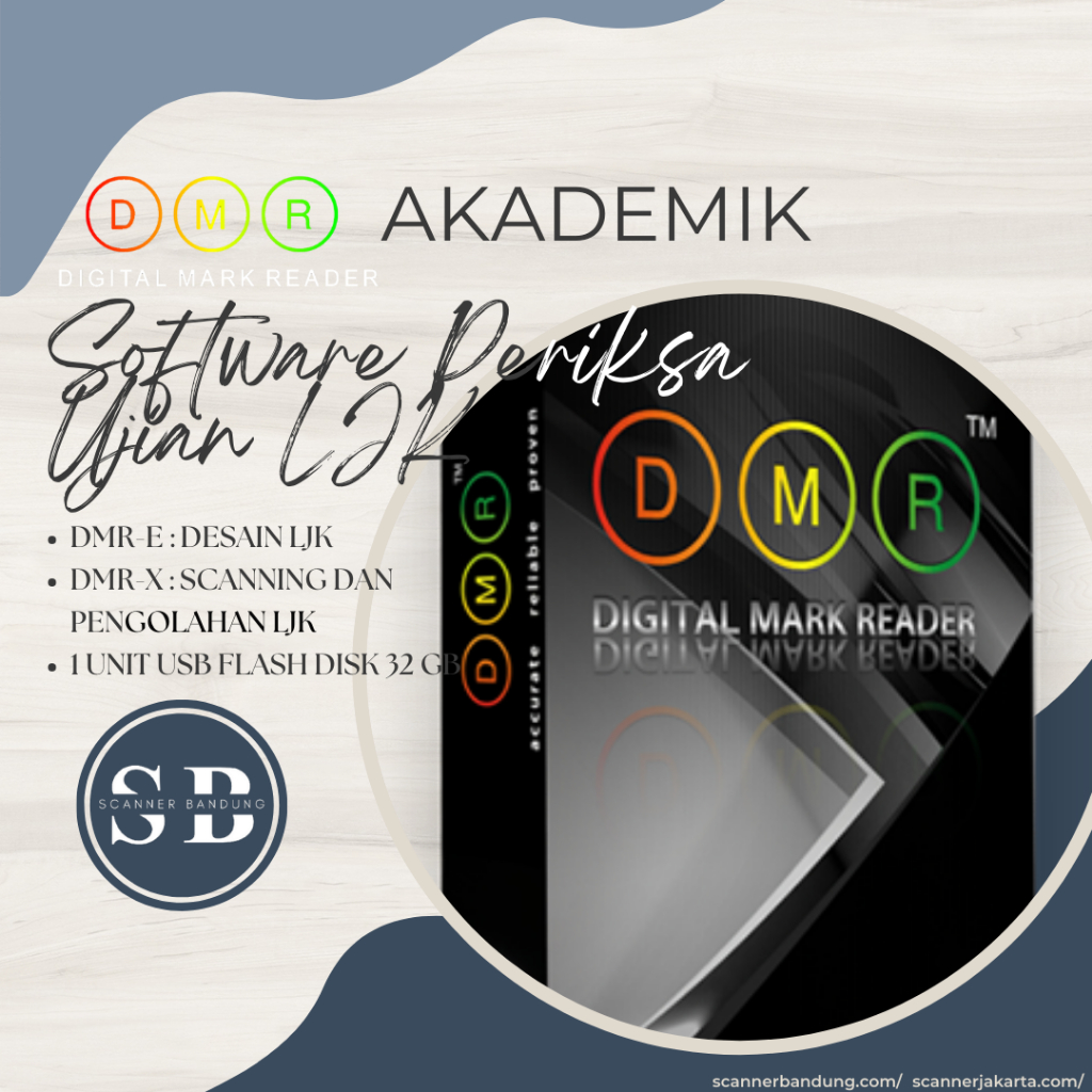 software DMR Akademik - Scanner LJK