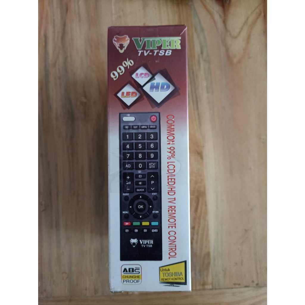 Remot TV Universal Toshiba LED LCD HD TV Viper TV TSB