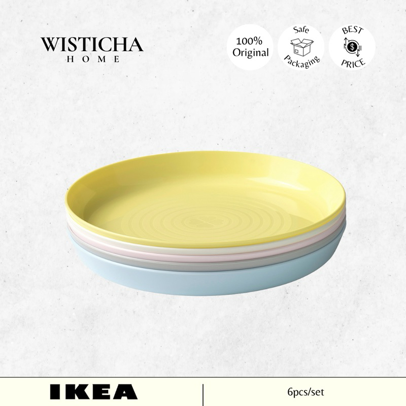 IKEA KALAS – Piring Plastik Anak  – Piring Anak Set – Piring Microwave - Wisticha Home
