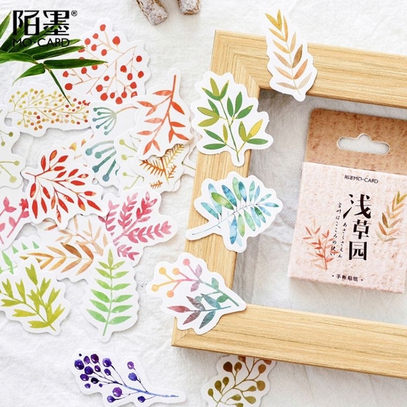 

45PCS STICKER FOGGY FOREST DIY DECO STICKERS DEKORASI SCRAPBOOK