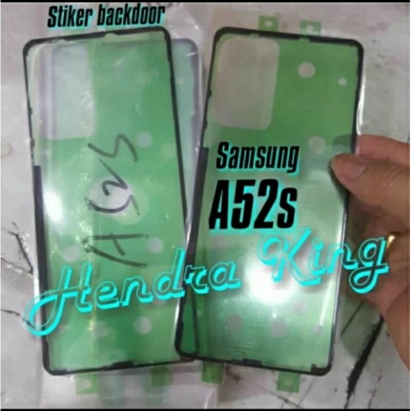Samsung Galaxy A52S Lem Adhesive Stiker Perekat Backdoor A52S