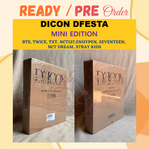 DICON 102 DFESTA MINI EDITION : BTS, TWICE, TXT, NCT127, ENHYPEN Jake Heeseung, SEVENTEEN, NCT DREAM