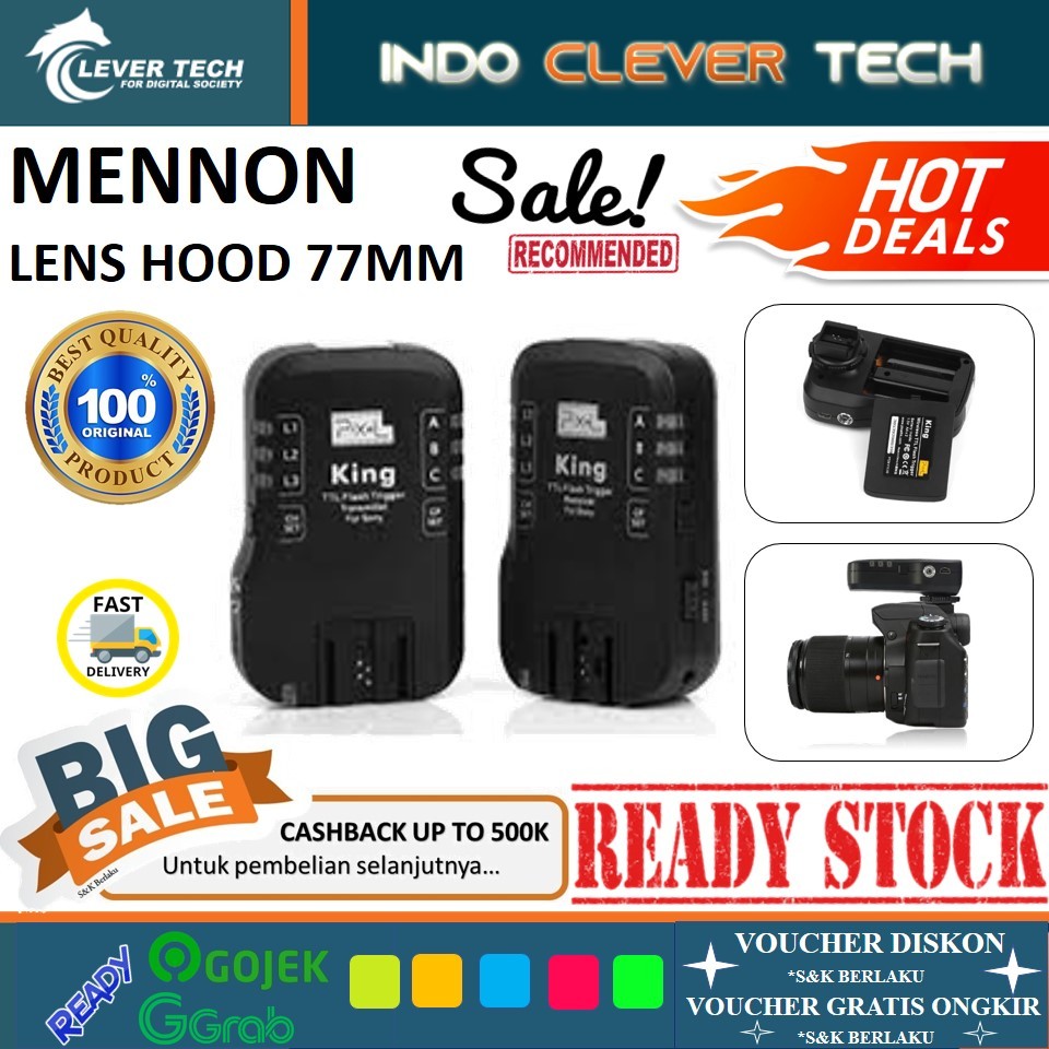 Pixel King Receiver For Nikon Wireless TTL Flash Trigger