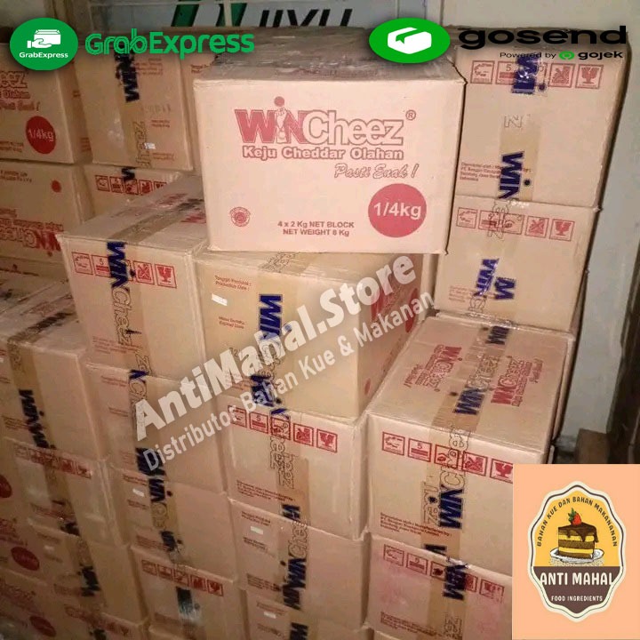 

Keju Wincheez Reguler Keju Parut 250gr x 32pcs /DUS