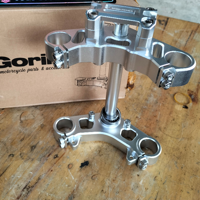 Segitiga T Atas Bawah Ninja CNC Import AS 33 pnp komstir TIGER MEGAPRO GL CB AS 33