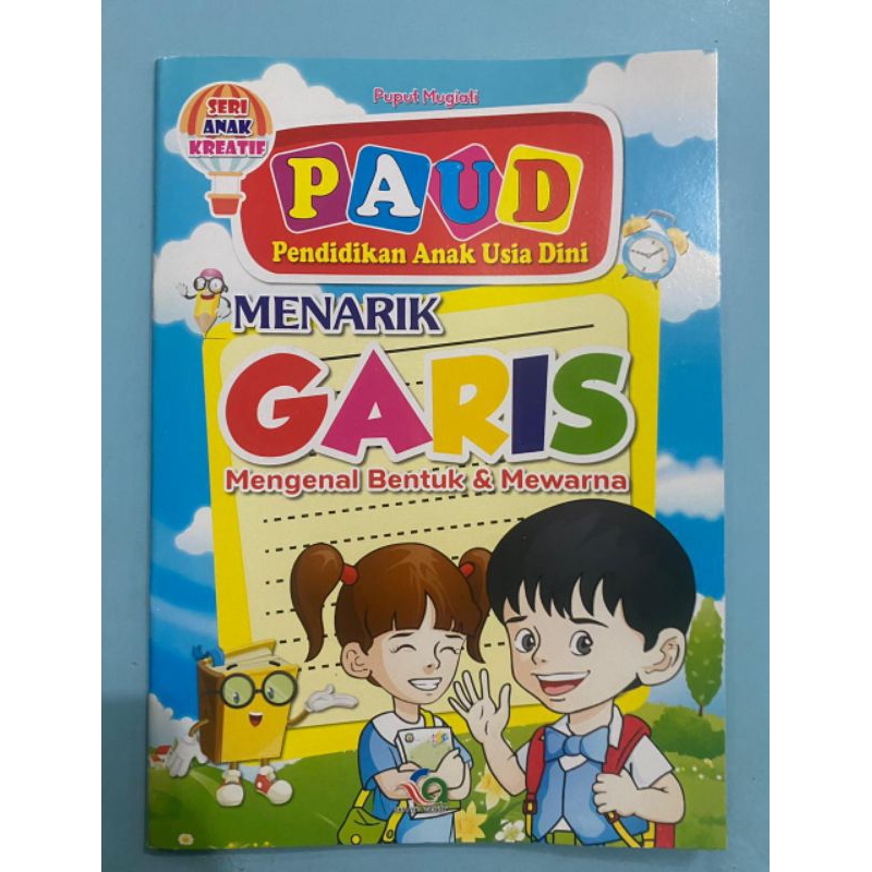 PAUD MENARIK GARIS FULL COLOR