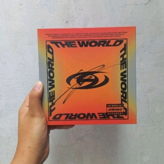 signed hello82 album ATEEZ The World EP.1: Movement Z Version