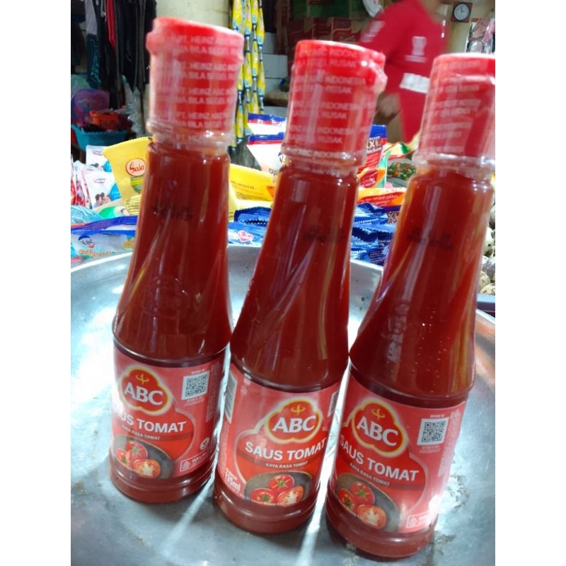 

Saos tomat abc botol kecil 135ml