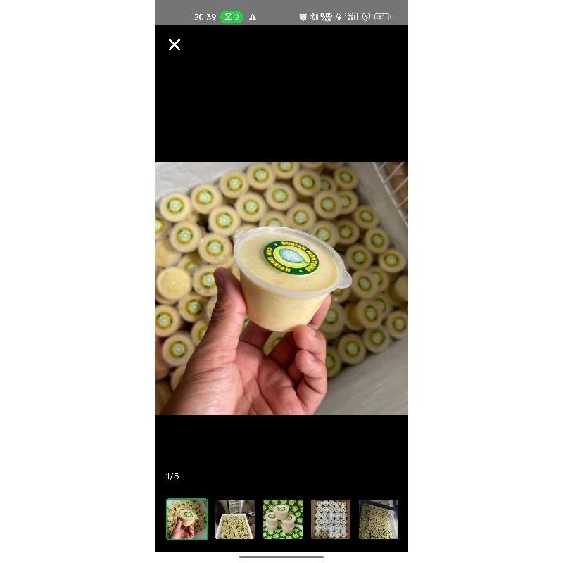 

Es Cream Durian Montong