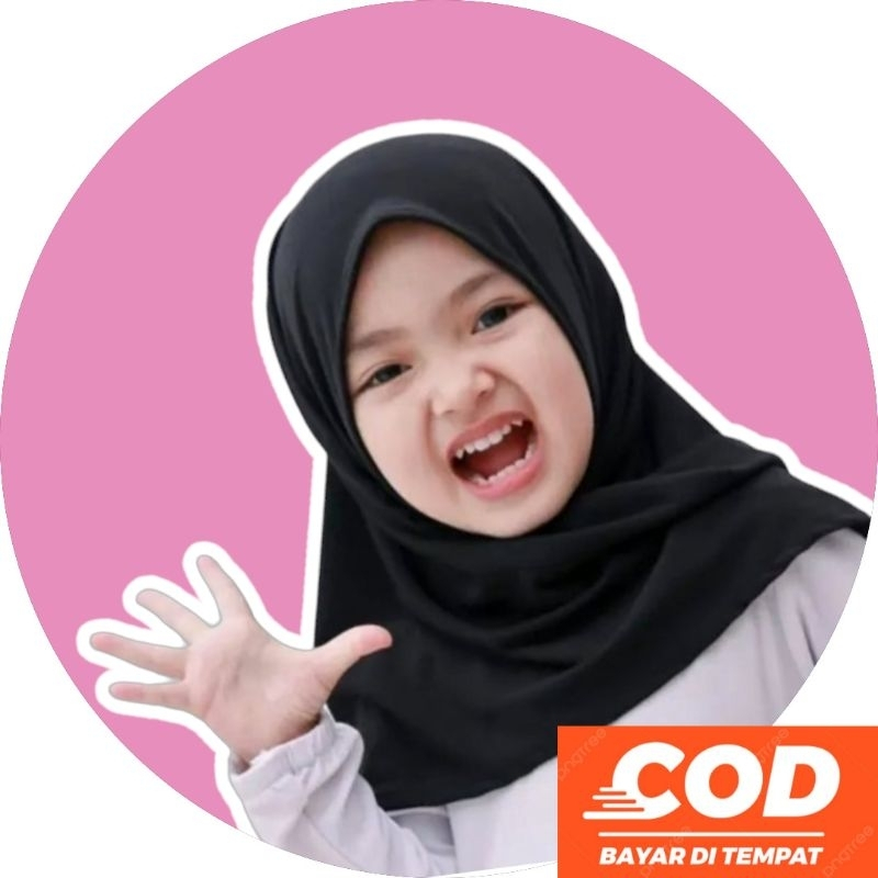 jilbab anak perempuan kerudung segitiga instan