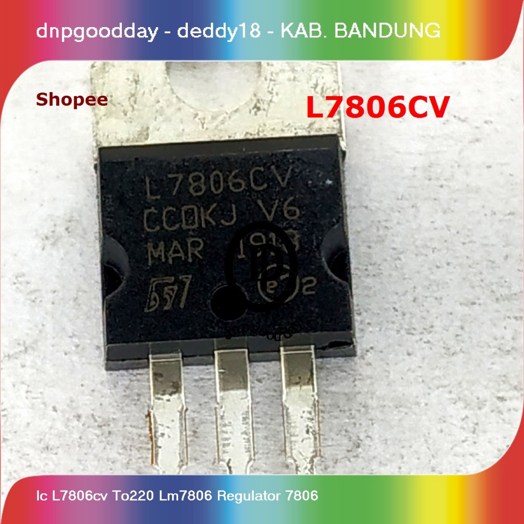 ic l7806cv to220 lm7806 regulator 7806