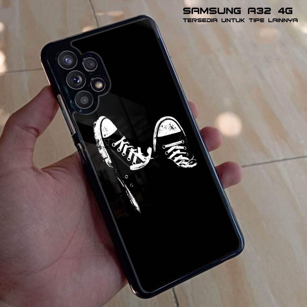 Case Samsung A32 4G - Casing Hp Samsung A32 4G ( BLCK ) Silikon Hp Samsung A32 - Kondom Hp - Kesing 