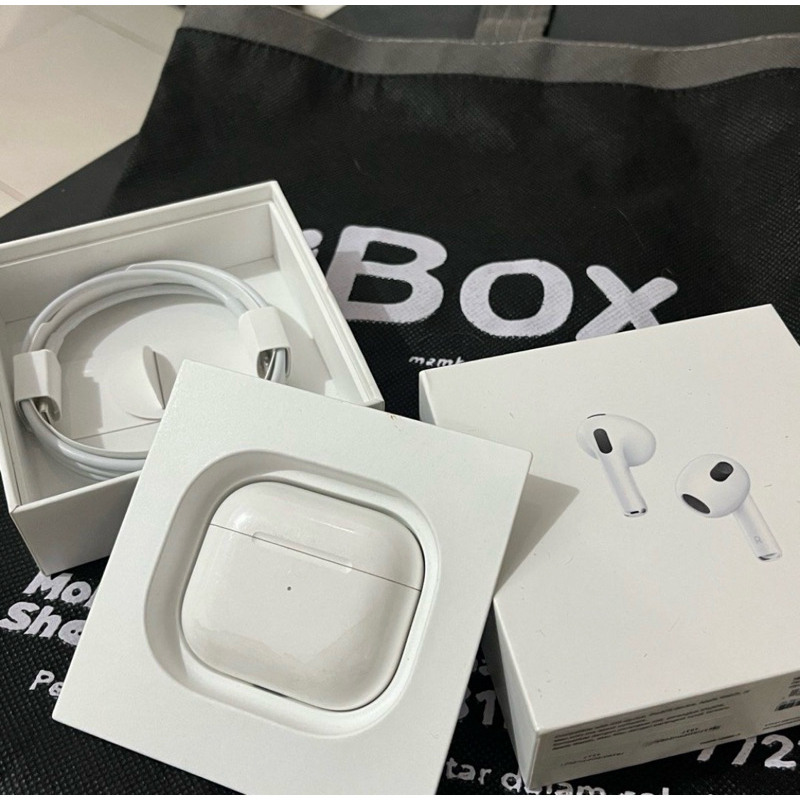 AirPods Gen 3 iBox (Preloved/Second AirPods 3rd generation)