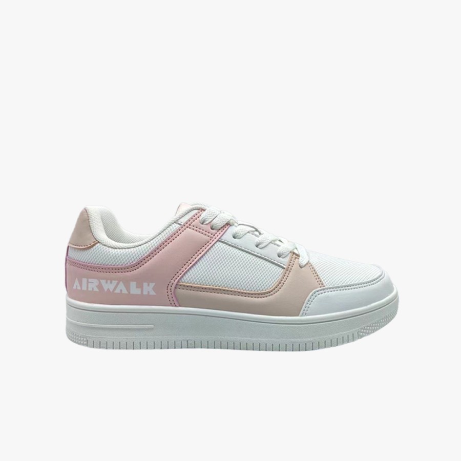 Airwalk Austin Women Sneakers Shoes - White/Pink