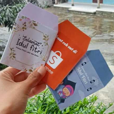 

AMPLOP LEBARAN MINI/ AMPLOP LEBARAN UANG DILIPAT 1X