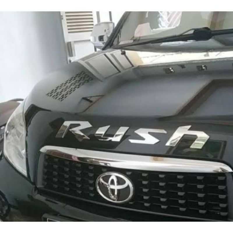 Emblem / Stiker kap mesin Toyota Rush / Daihatsu Terios lama