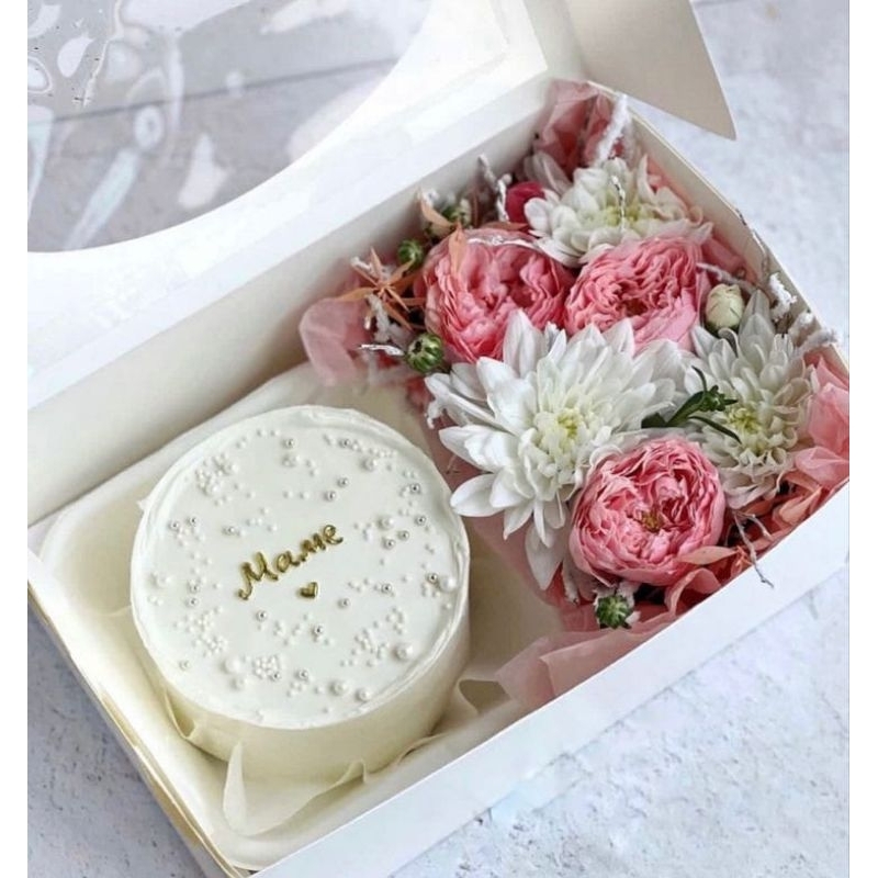 

Flower Cake Box