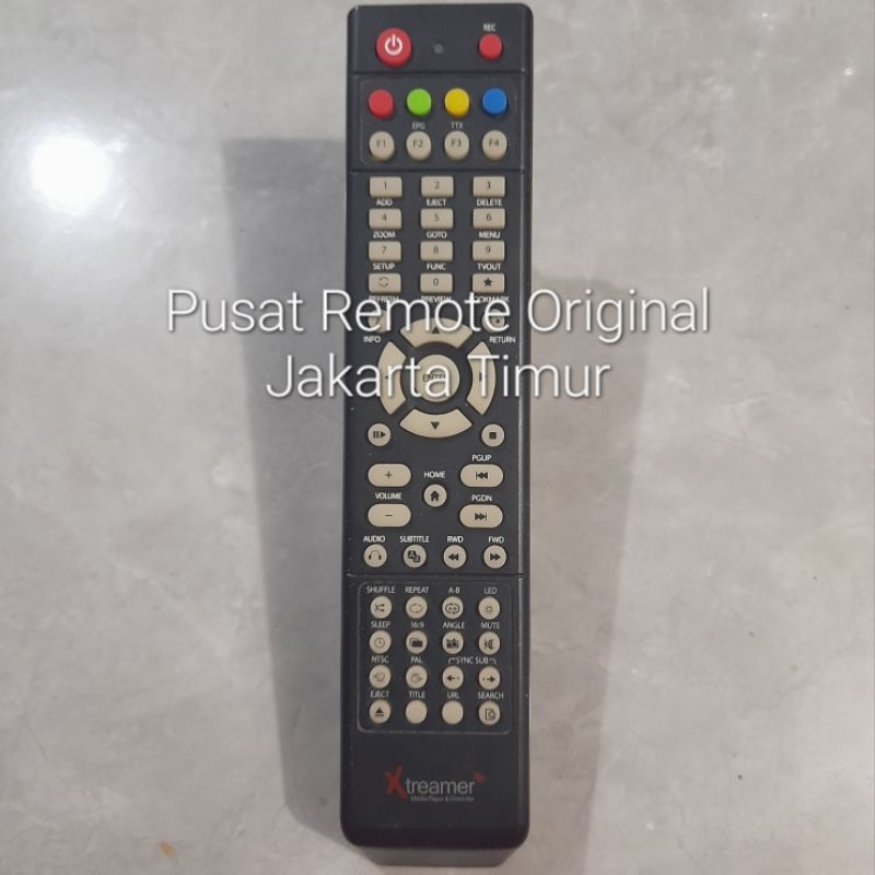 REMOTE REMOT RECEIVER PARABOLA XTREAMER PANJANG ORIGINAL ASLI