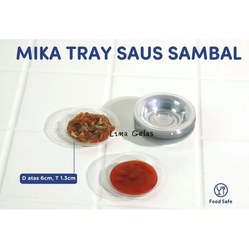 Mika cup sambal bening / Tray tempat sambal bening