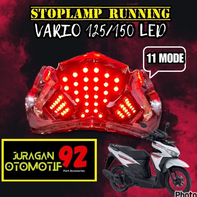 Stoplamp running vario 125 / 150 LED