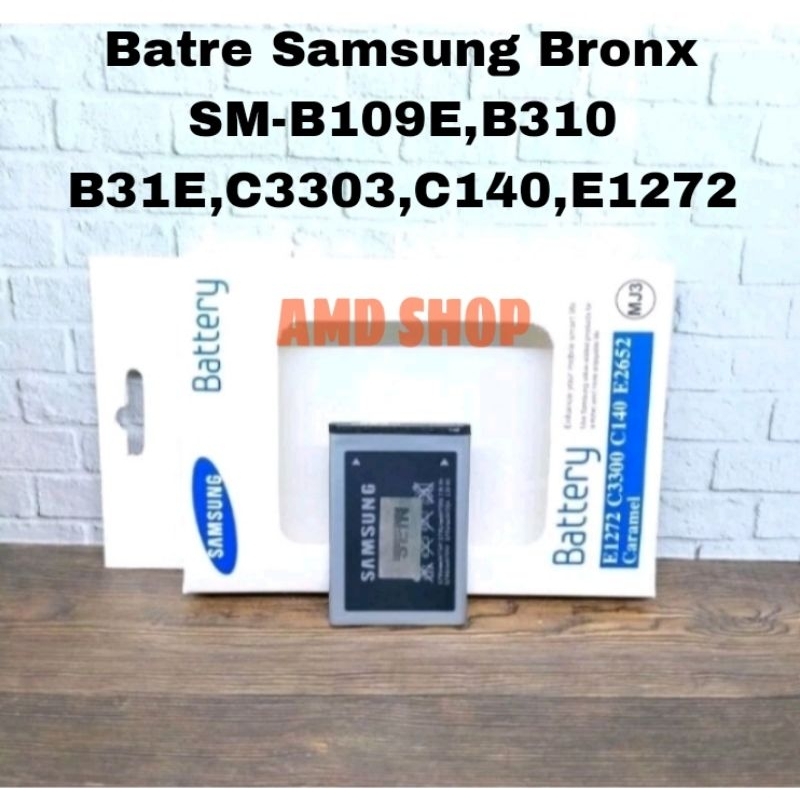 Batre Samsung Bronx SM-B109E / B310 B310E / C3303 / C140 / Caramel E1272 Samsung Lipat Battery Bater