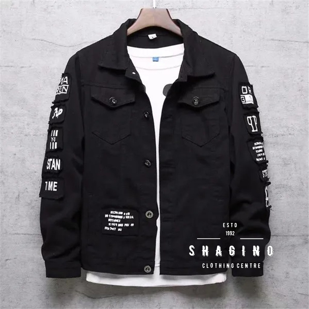 Shagino | Terbaru Jaket Jeans / Jaket Jeans Pria / Jaket Jeans Wanita / Jaket Jeans Korea / Jaket Je