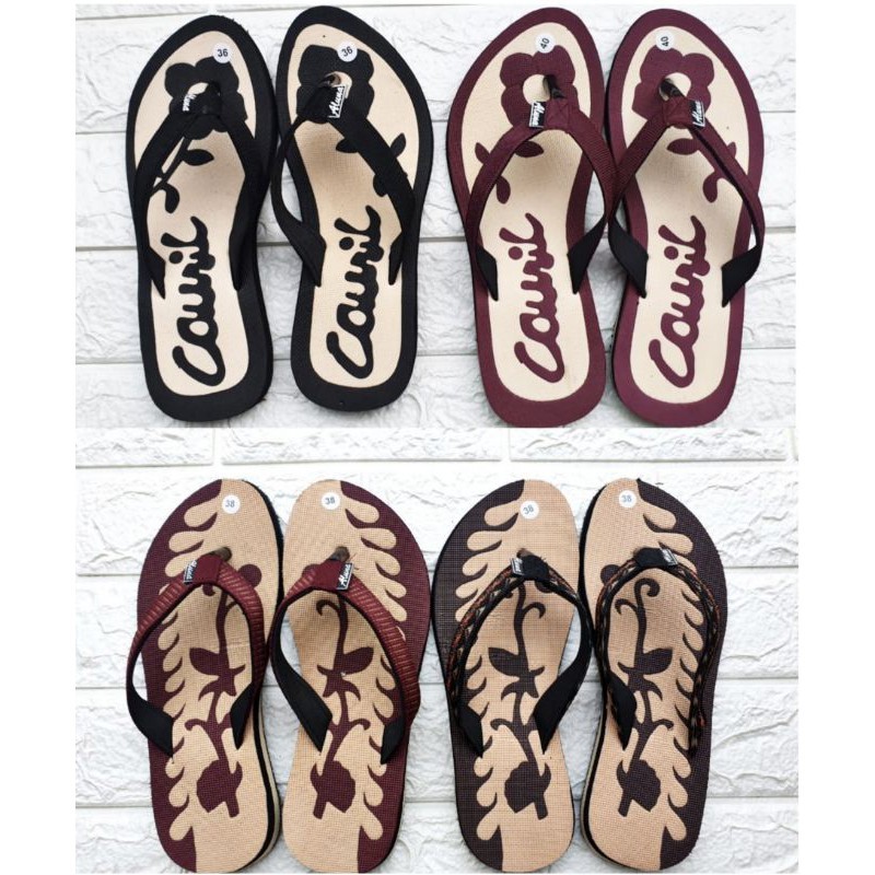 Sandal Wanita/ Sandal Murah/ Sandal Sablon/ Sandal Lucu Murah