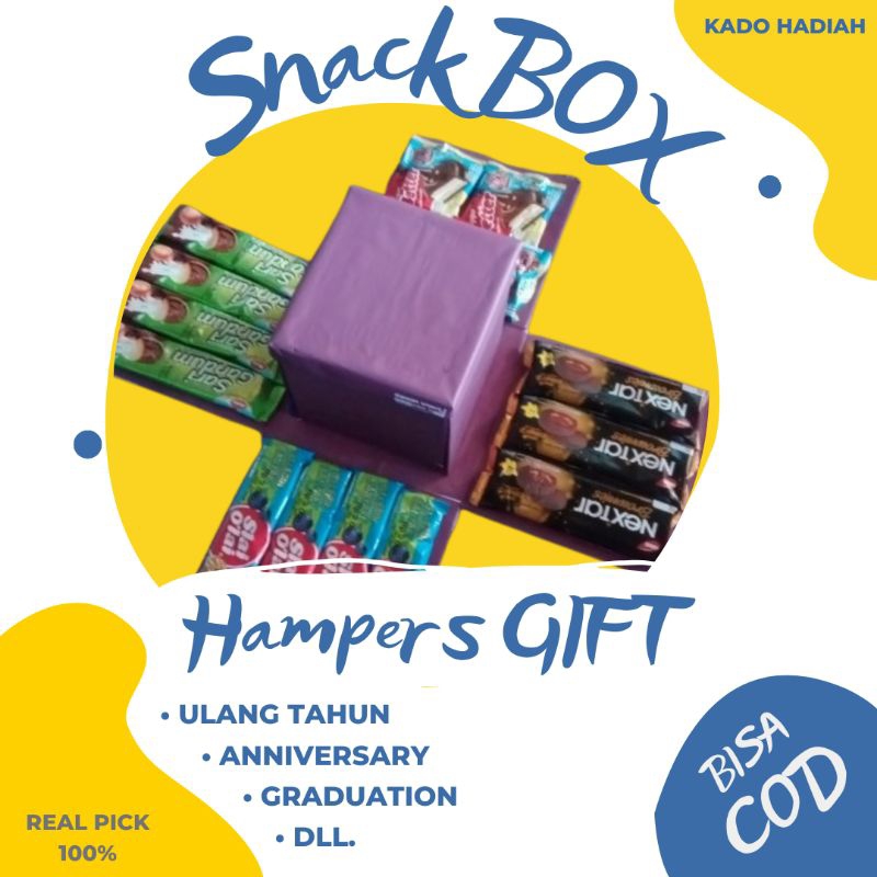 

Snack Box Gift | Hampers Ultah / Anniversary | Kado Hadiah