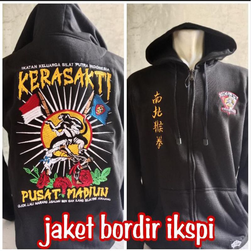 jaket bordir ikspi kera sakti/jaket bordir ikspi