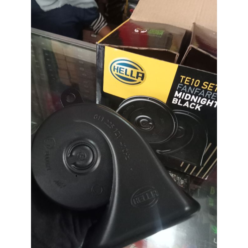 Klakson Hella Keong Double Type Midnight/Bell Bel Klakson Motor,Mobil Hella Keong