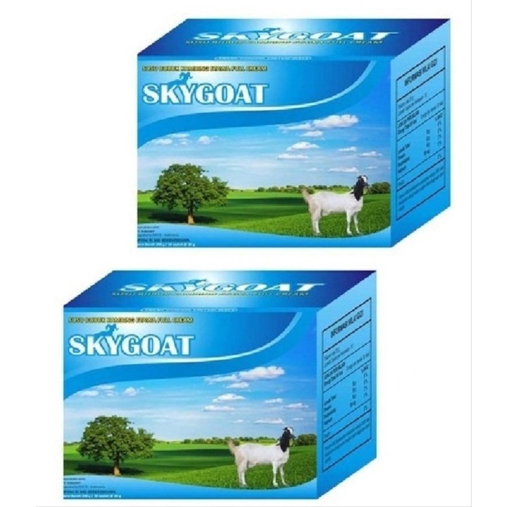 

Susu Kambing Etawa / Susu Kambing Etawa Bubuk Box Full cream SKYGOAT BOX ISI 10 Rasa Original