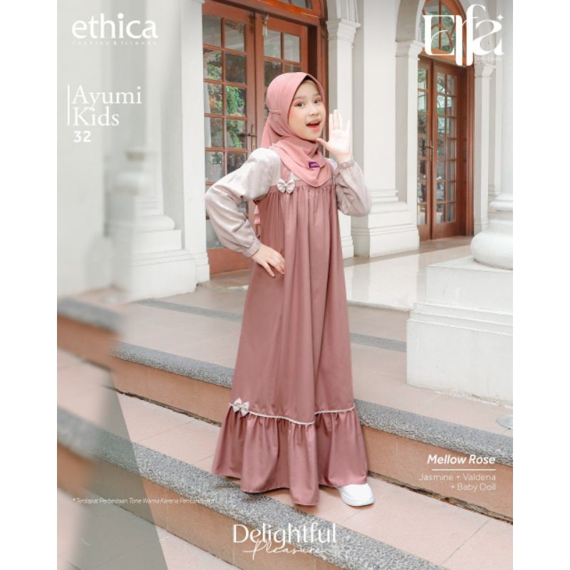 AYUMI KIDS 32 MELLOW ROSE KAHFI KIDS 208 MELOW ROSE