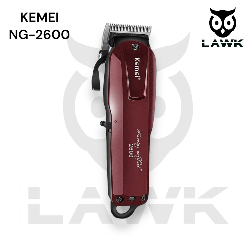 Lawk kemei km-2600 hair clipper profesional / mesin cukur rambut kemei km 2600