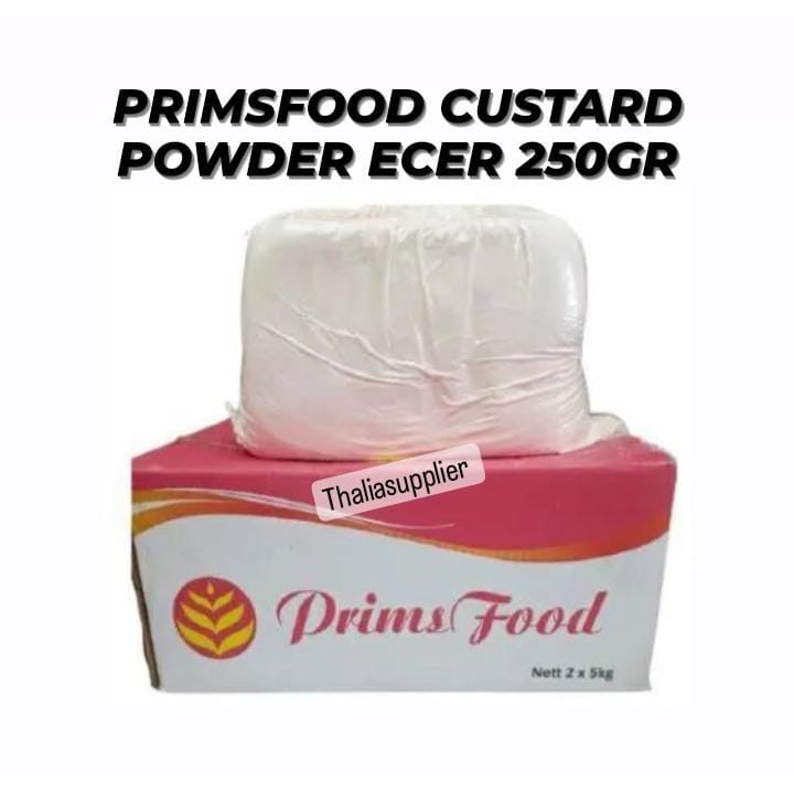 

PRIMSFOOD CUSTARD POWDER ECER 250GR COCOK U/ VLA PUDING & ISIAN SOES