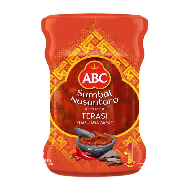 

ABC Sambal Nusantara Terasi Jar