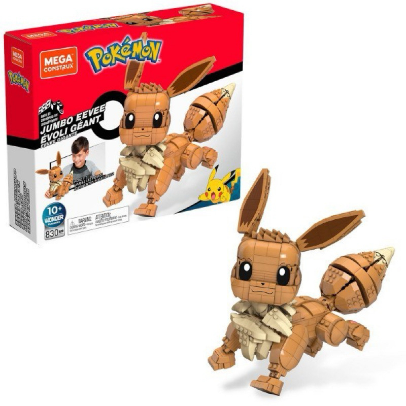 Pokemon Set Mega Contrux Jumbo - Eevee Pokemon