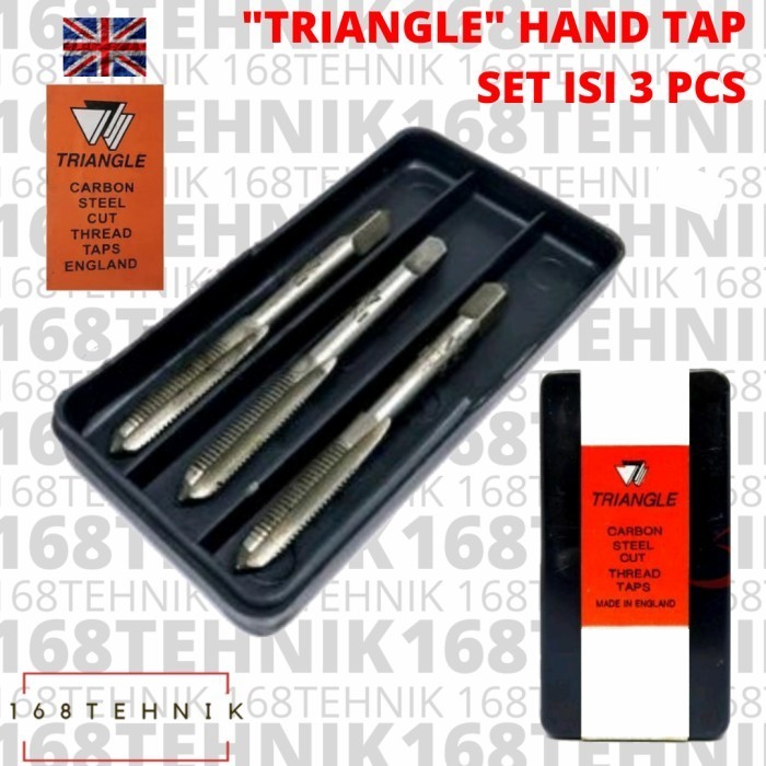 HANDTAP TRIANGLE M20x1.0 / HANDTAP TRIANGLE M8x0.75 – HAND TAP M20x1.0 TRIANGLE / HAND TAP M8x0.75 T