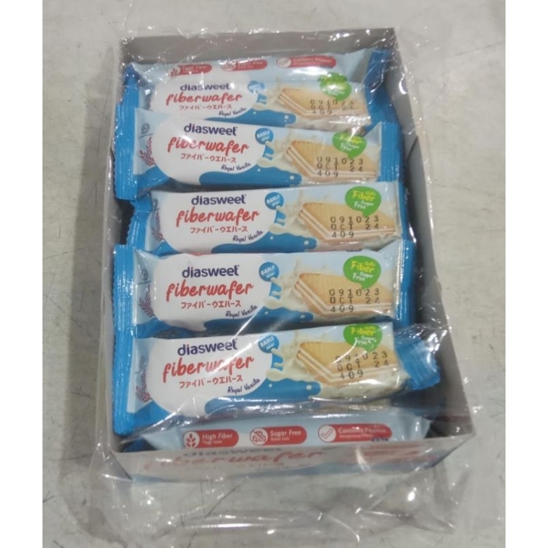 

Fiberwafer Diasweet Royal Vanilla isi 15pcs