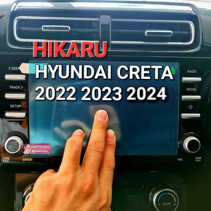 Hyundai Creta 2024 2023 2022 - Anti Gores Head Unit & Speedometer - Hikaru