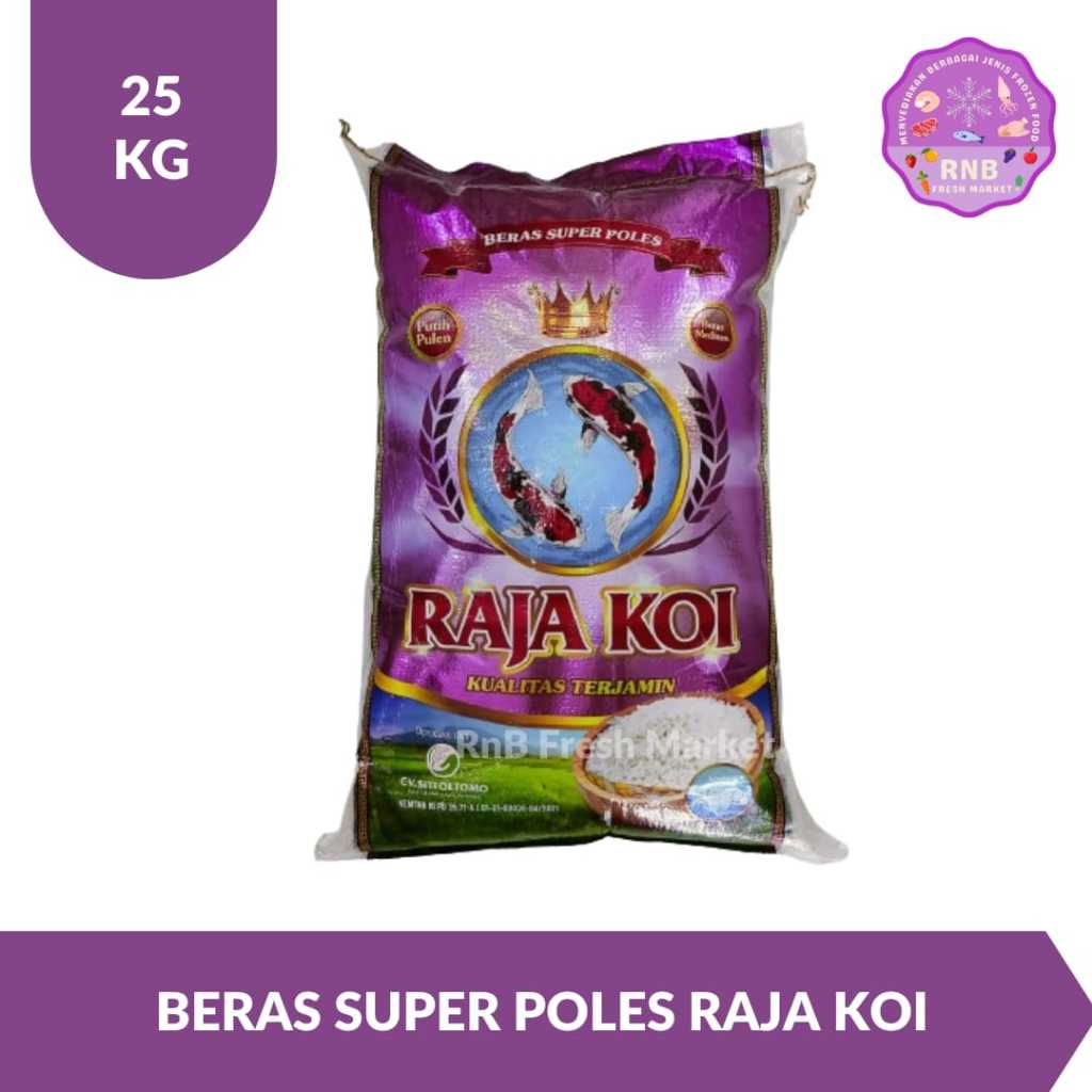 

Beras Super Poles Raja Koi Netto 25 Kg