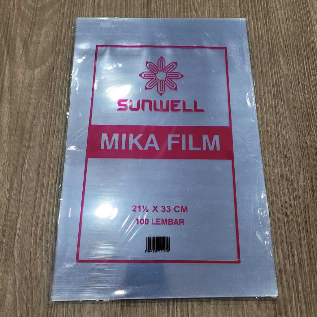 

Plastik Mika Bening Cover Jilid / Mika Film Jilid 10 Lembar (Repack)