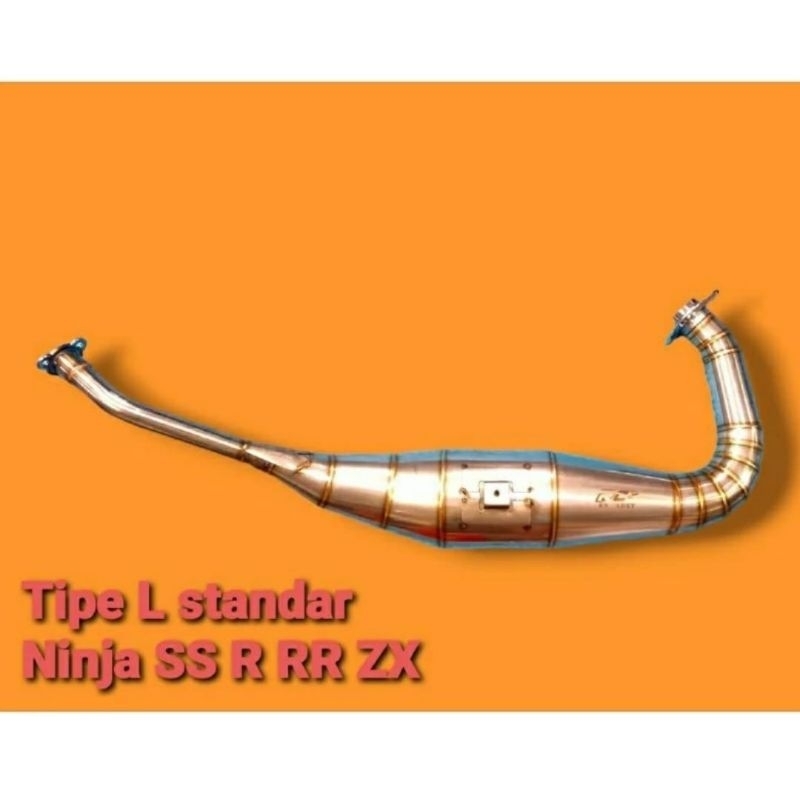 Chamber perut knalpot RC3 ninja 150 R SS RR ZX perut 39 type L standard