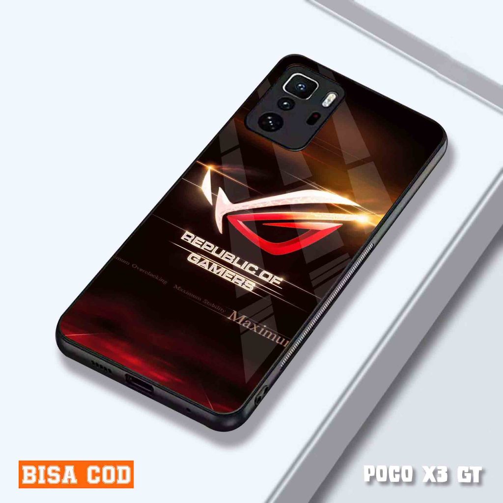 Casing Poco X3 GT - Case Poco X3 GT - Case Motif GAMERS - Kesing hp POCO X3 GT Pelindung hp Poco x3 